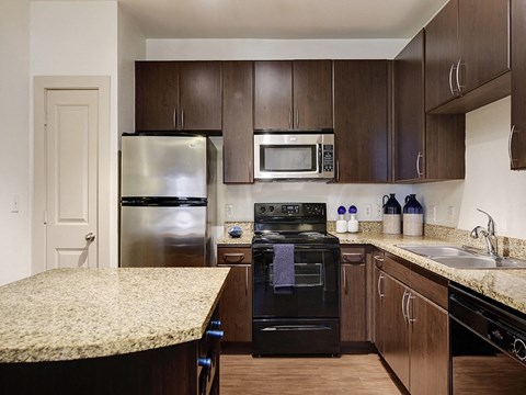 Model apartment home  kitchen